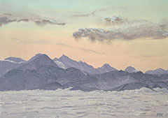 Jungfrau and Nebelmeer from Pilatus