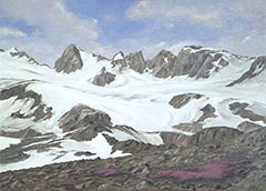 Clariden Snowfield, above Linthal