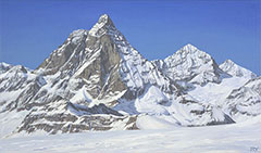 Matterhorn with Dent Blanche and Grand Cornier