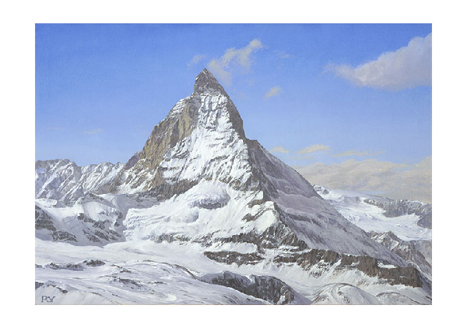 Matterhorn print A2